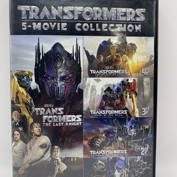 Transformers: the Ultimate Five Movie Collection (DVD) Rated PG-13 Paramount - Picture 2 of 6